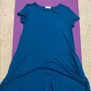 Blue Tunic Top- M